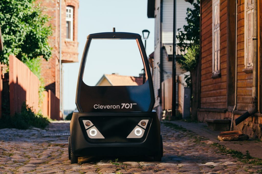 Cleveron tutvustab uut mehitamata autonoomset robotkullerit