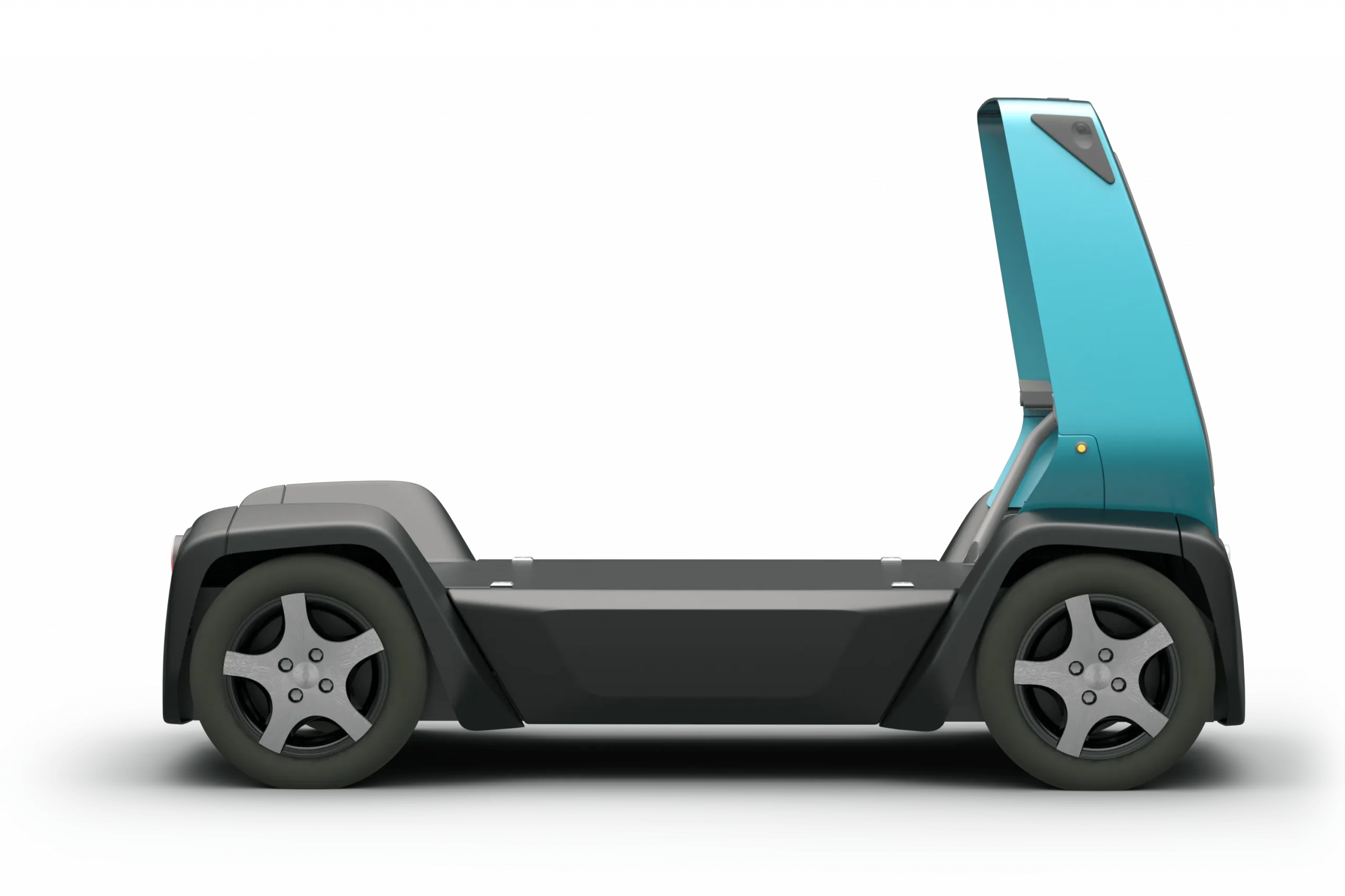 Autonomous platform vehicle CLEVON 1 side-view