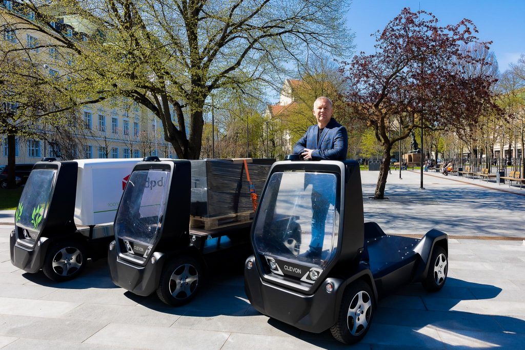 Autonoomsete robotkullerite tootja Cleveron Mobility teeb ettevalmistusi börsile minekuks