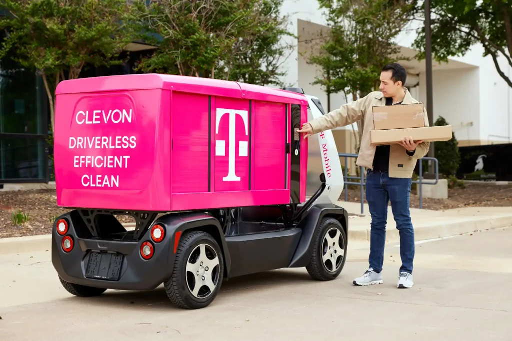 Clevon Chooses T-Mobile to Power Autonomous Robot Fleet