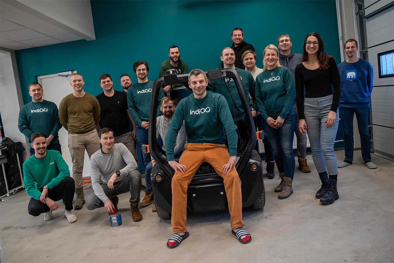 indiGOtech Europe team in Estonia